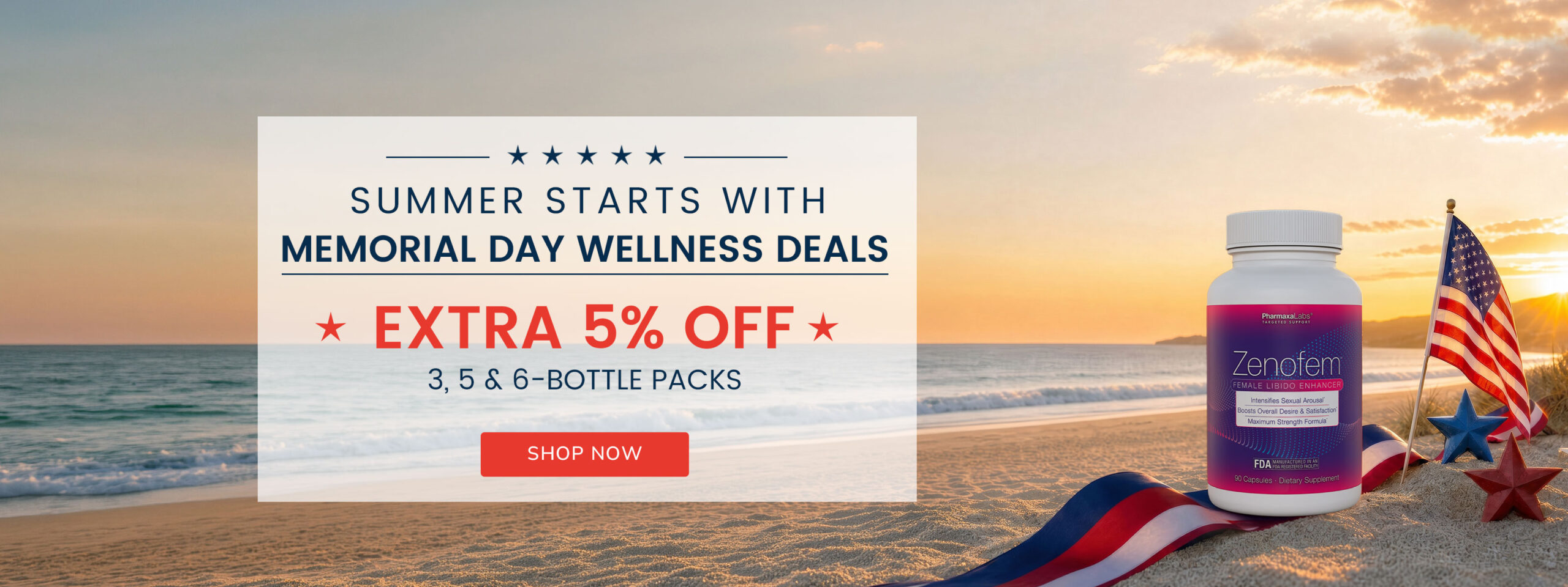 Zenofem Memorial day Sale