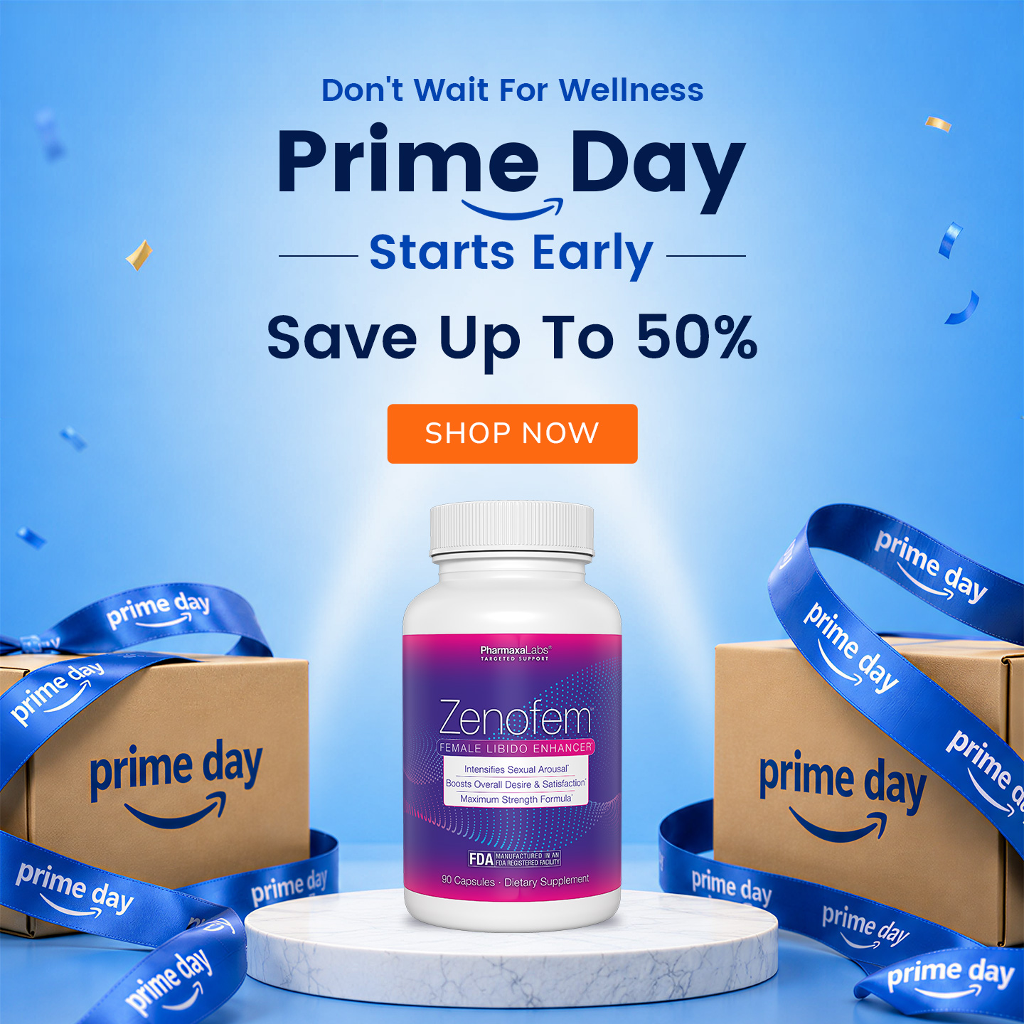 Zenofem Early Prime Day Sale Mobile