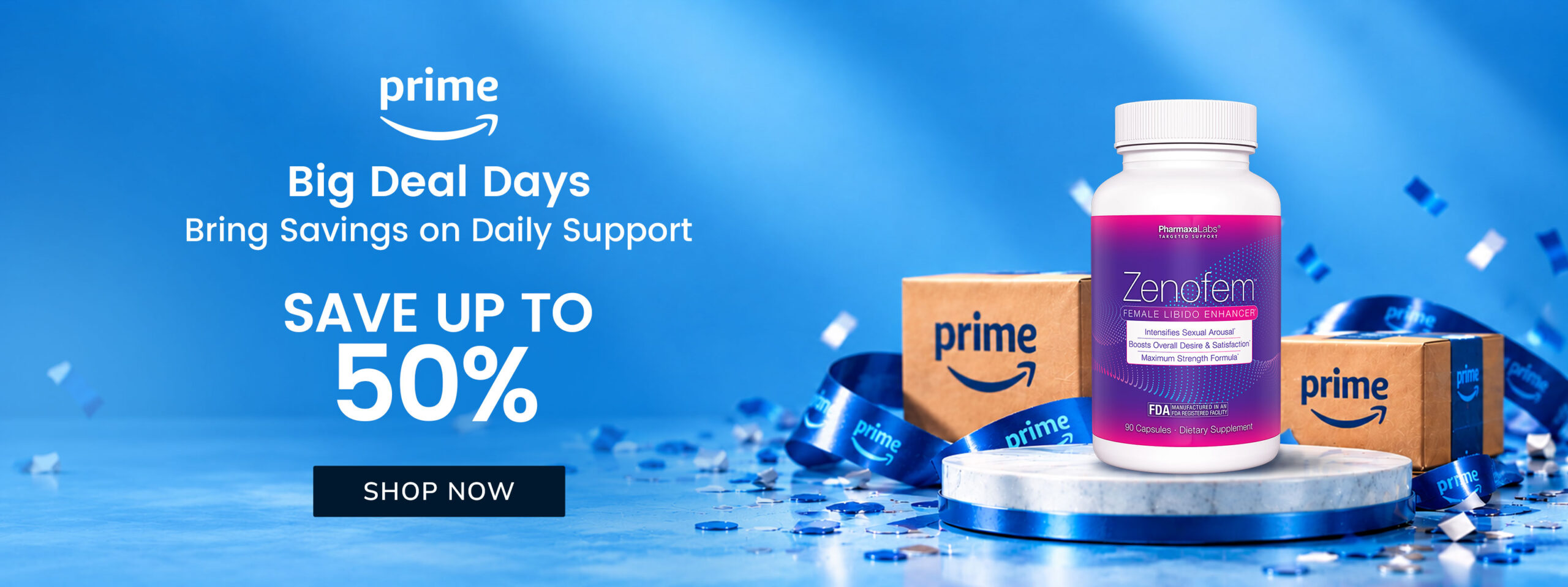 Zenofem Prime Day Sale Desktop